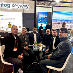 حضور نمایندۀ هیئت‌مدیره و مدیرعامل شرکت الماس آذربایجان در نمایشگاه Growtech ترکیه و آغاز مذاکرات با شرکت‌های برتر گلخانه‌سازی